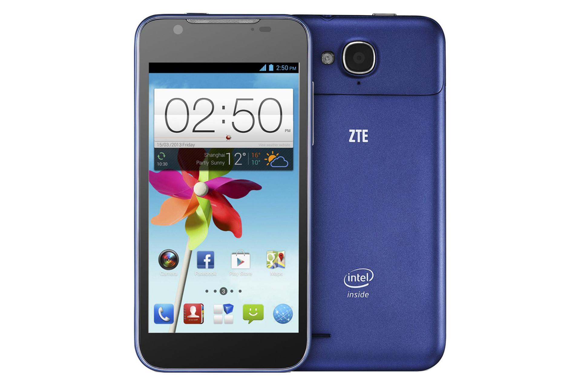 گرند X2 In زد تی ای آبی