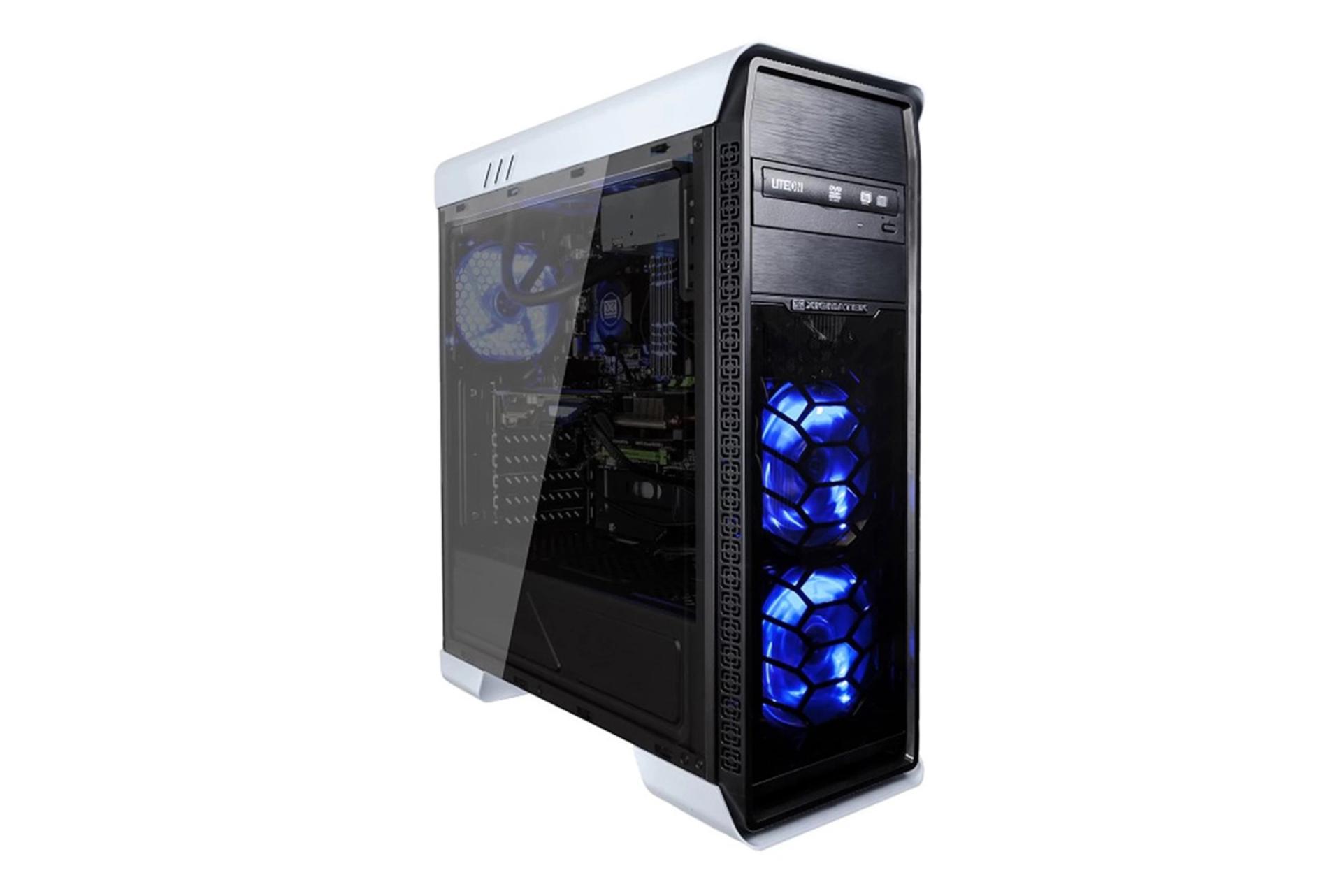 نمای نیم رخ جلو و سمت چپ کیس کامپیوتر زیگماتک Frontliner