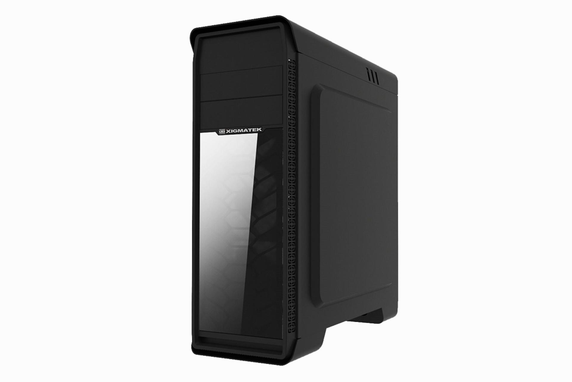 نمای نیم رخ جلو و سمت راست کیس کامپیوتر زیگماتک Frontliner
