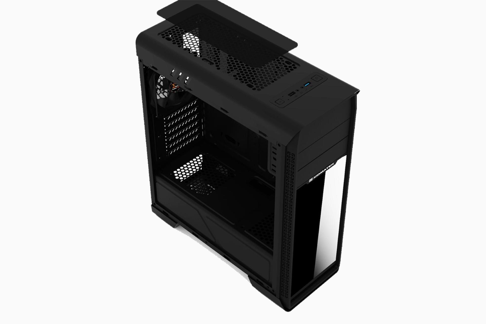 نمایش فیلتر جداشونده بالای کیس کامپیوتر زیگماتک Frontliner