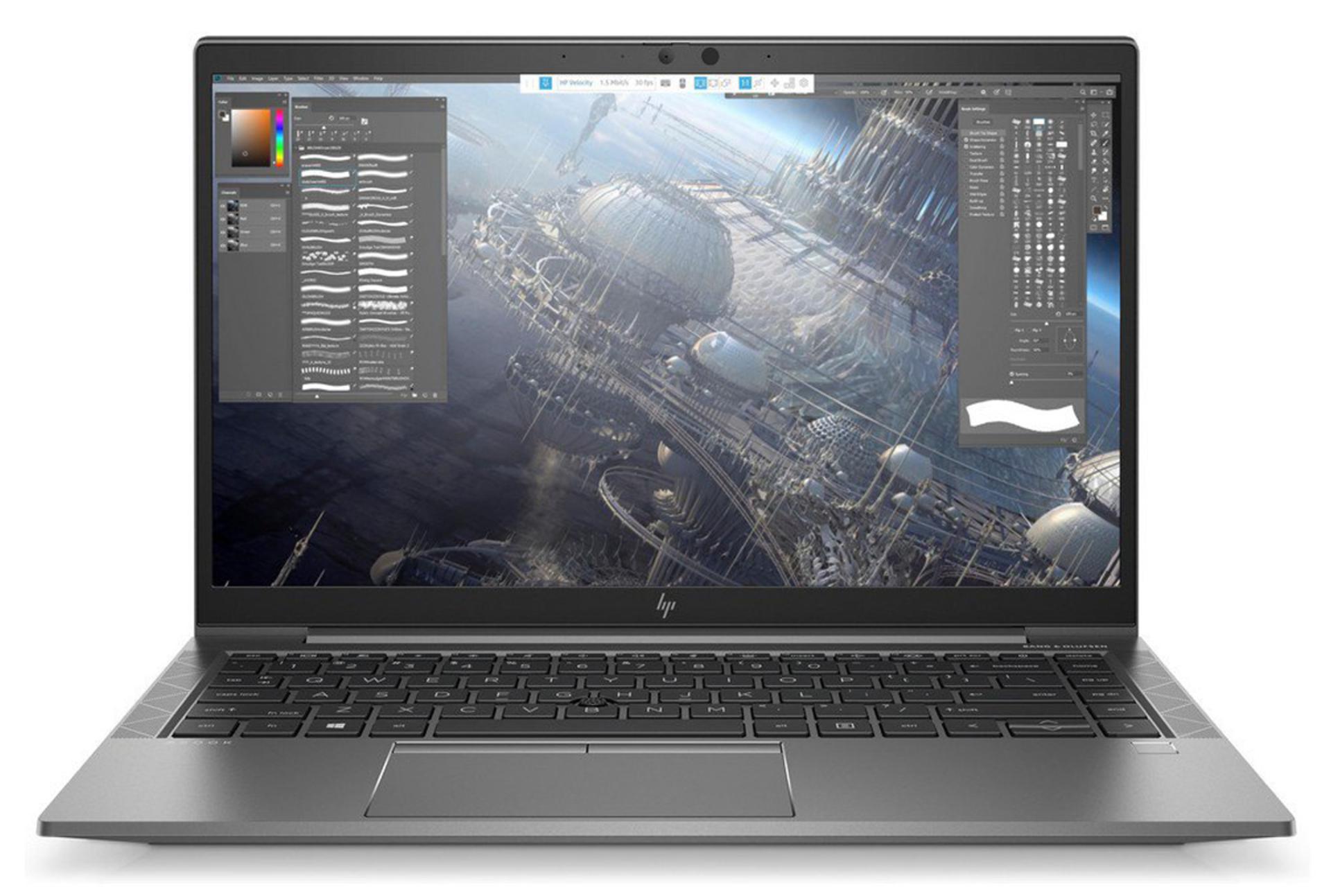 نمای روبرو لپ تاپ HP ZBook Firefly 14 G7 اچ پی