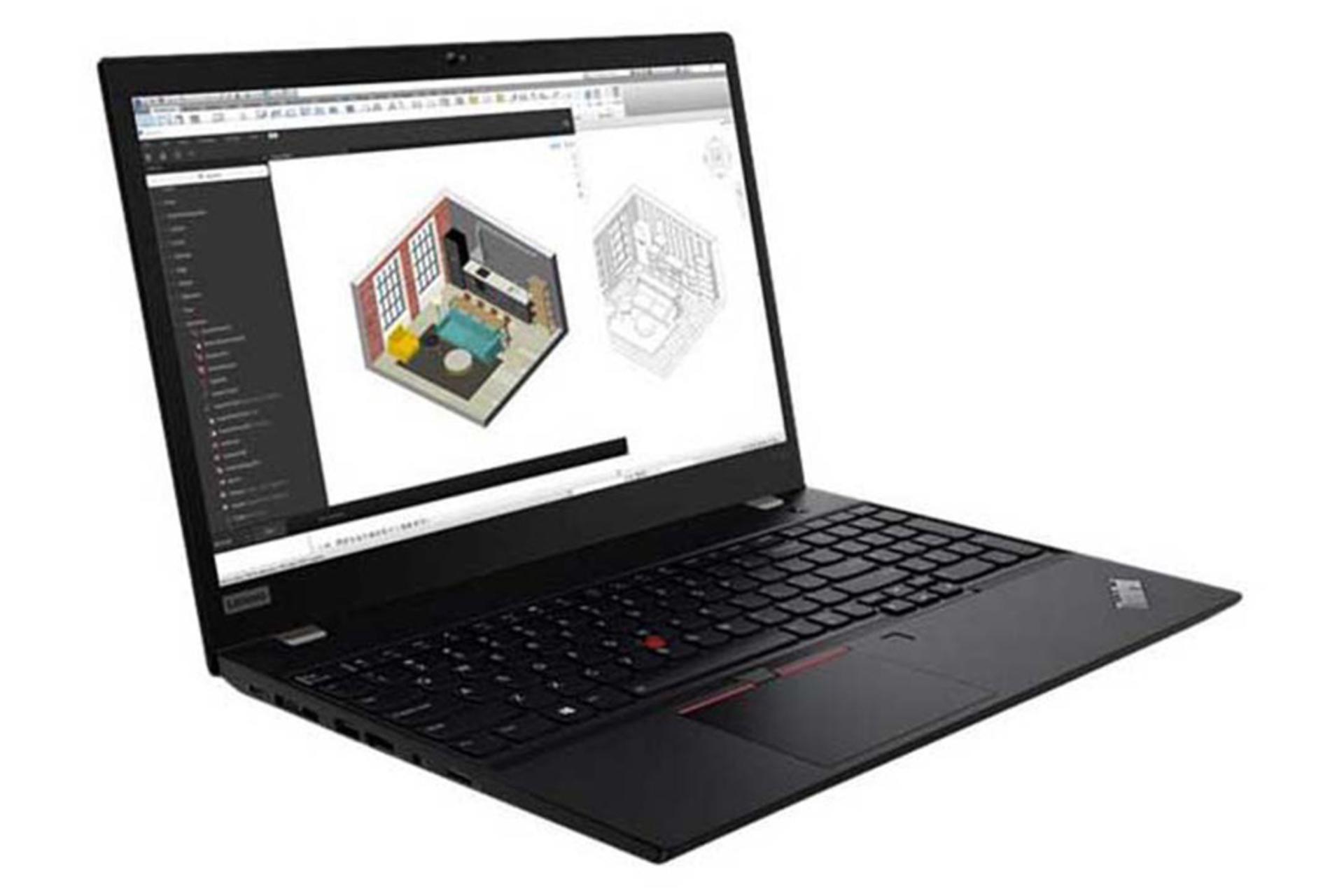 نمای چپ لپ تاپ ThinkPad P15s لنوو