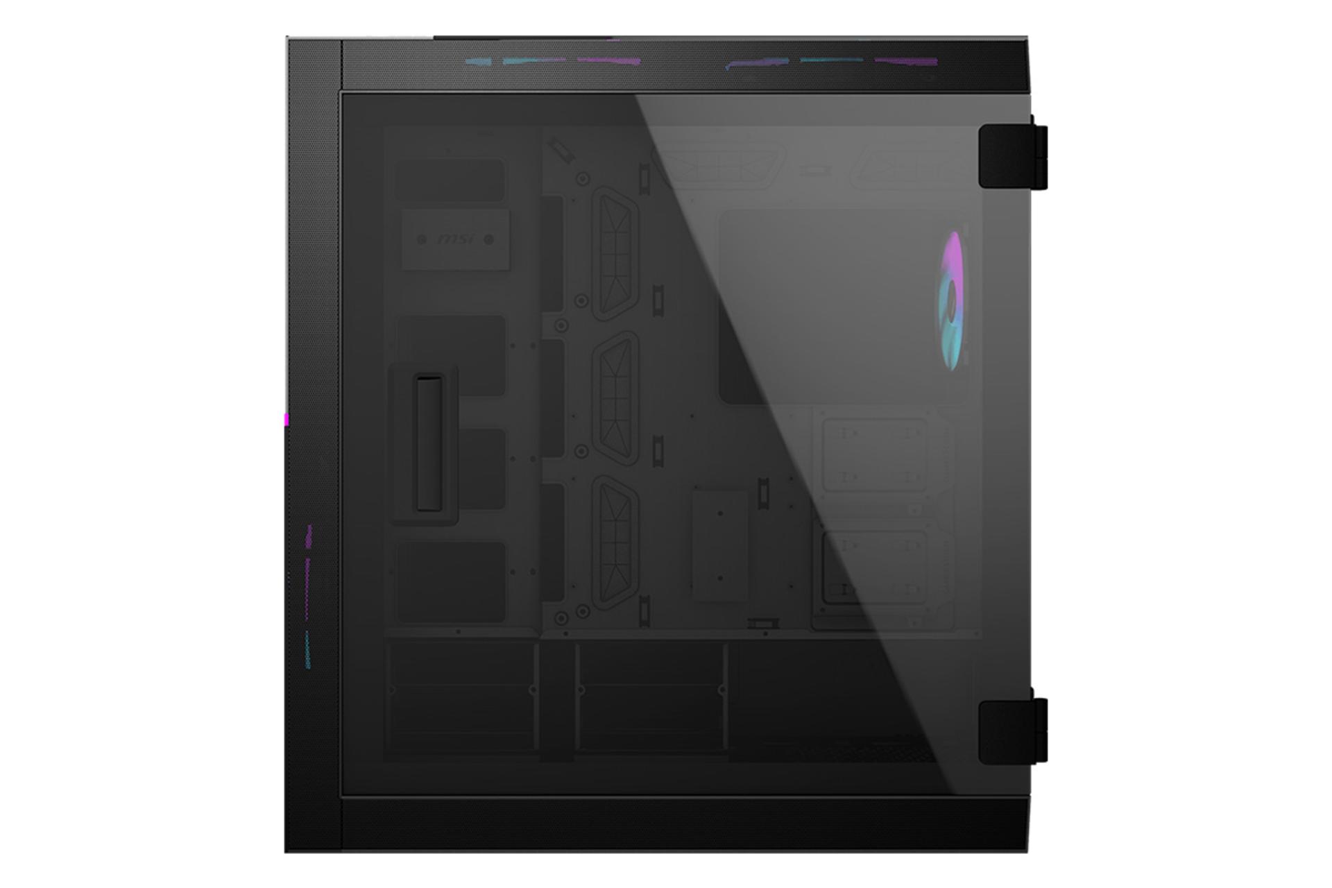 نمای سمت راست کیس کامپیوتر ام اس آی MPG SEKIRA 500X