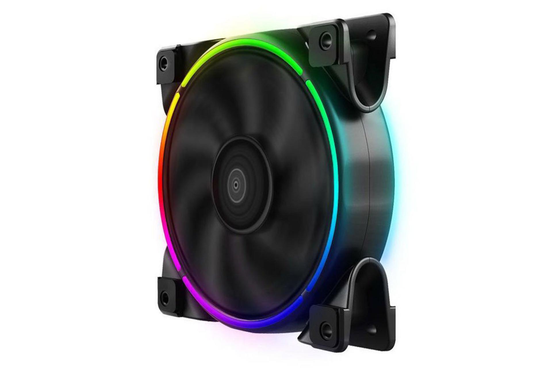 نمای راست فن کیس پی سی کولر CORONA FRGB