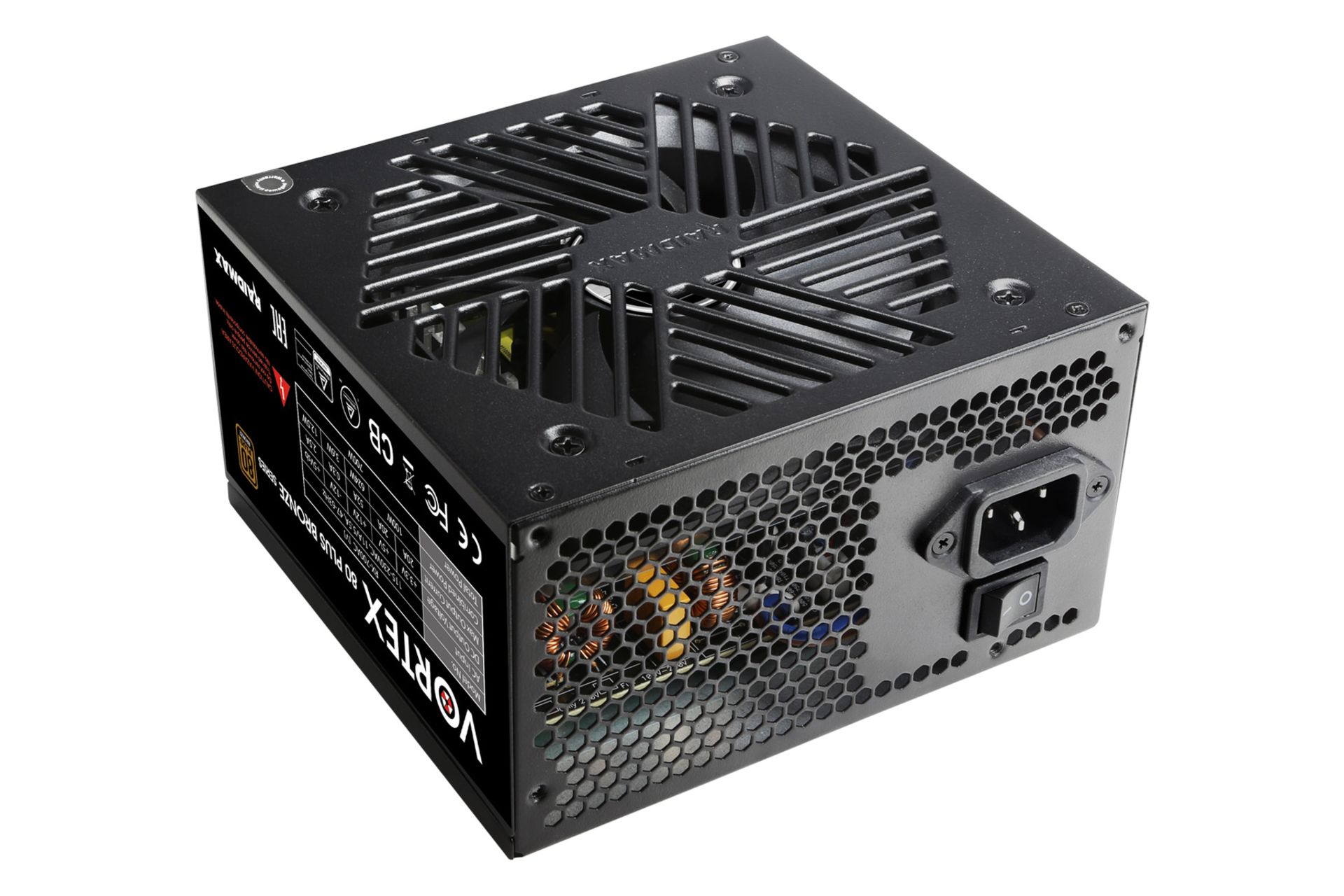 پاور کامپیوتر ریدمکس VORTEX BRONZE RX-500AF-V با توان 500 وات