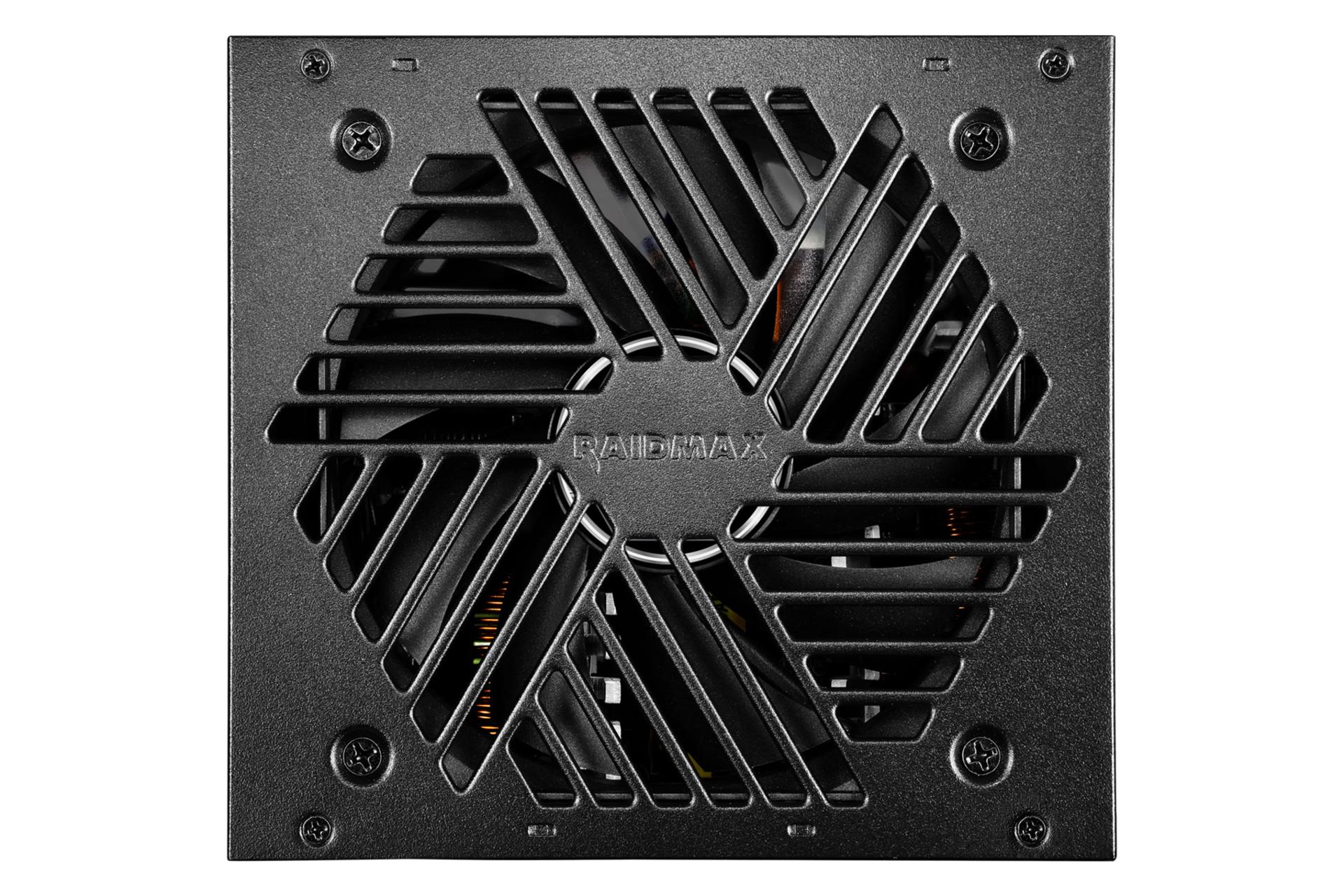 نمای فن پاور کامپیوتر ریدمکس VORTEX BRONZE RX-500AF-V با توان 500 وات