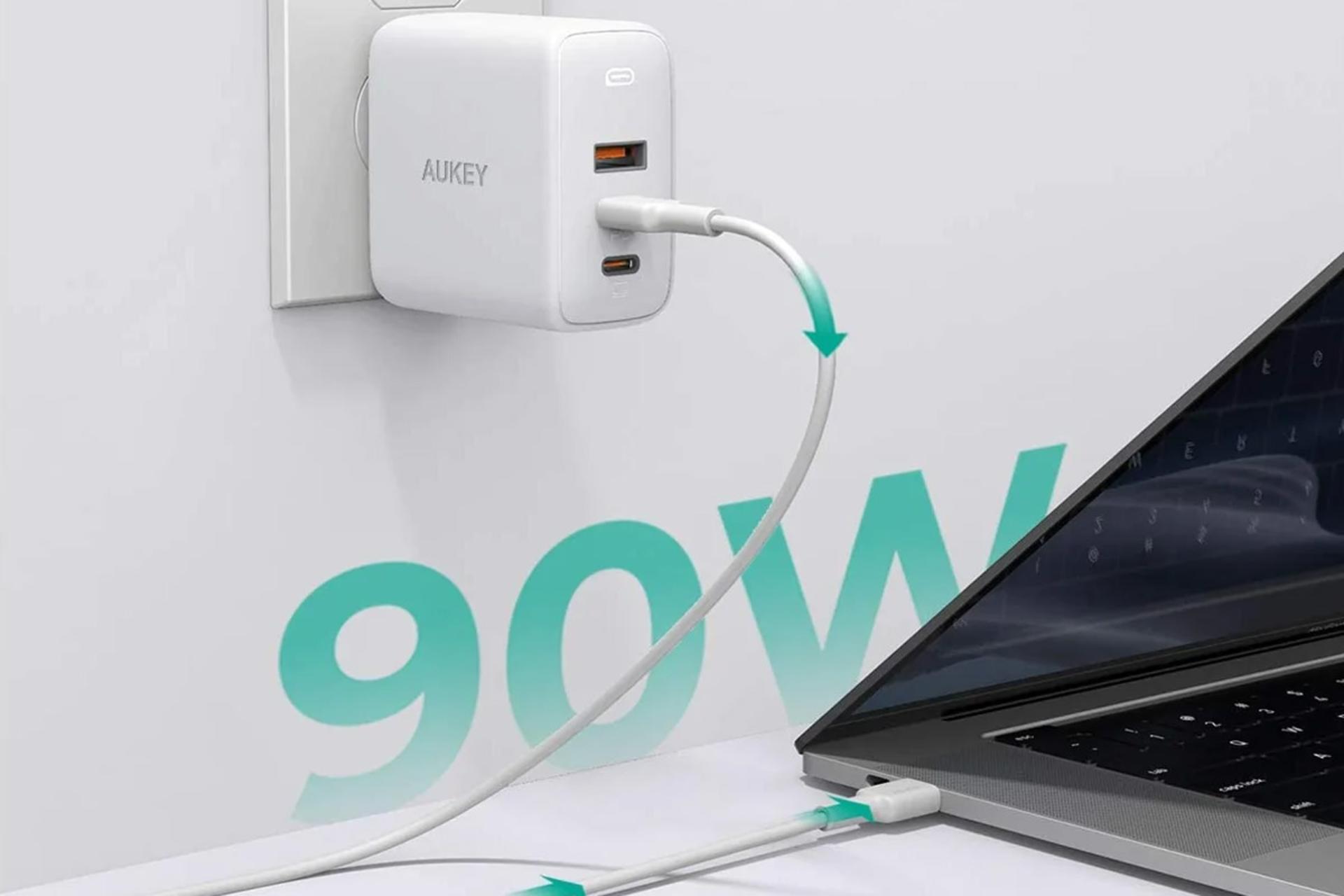 توان 90 واتی شارژر آکی PA-B6S Omnia