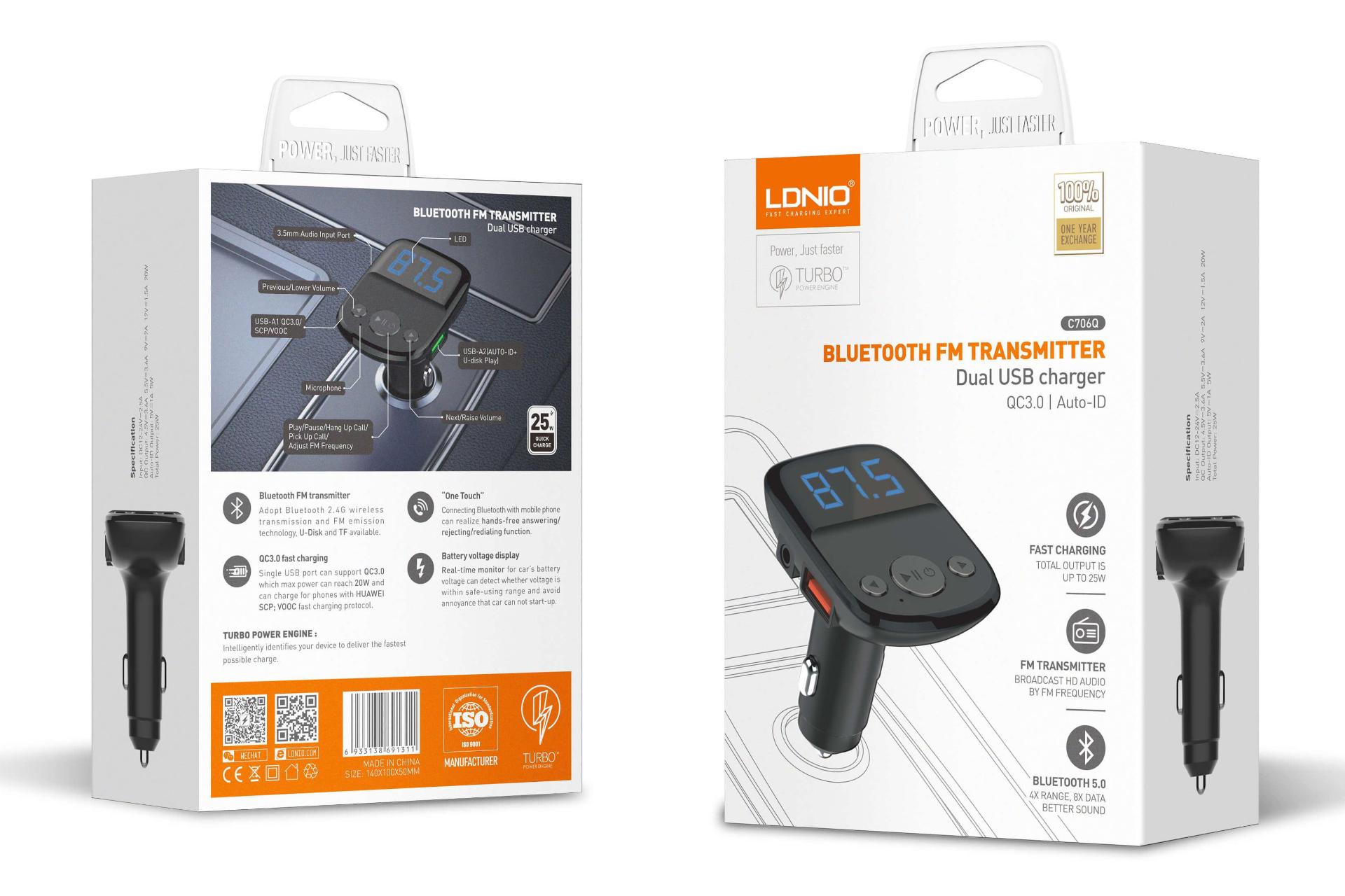 جعبه شارژر الدینیو C706Q