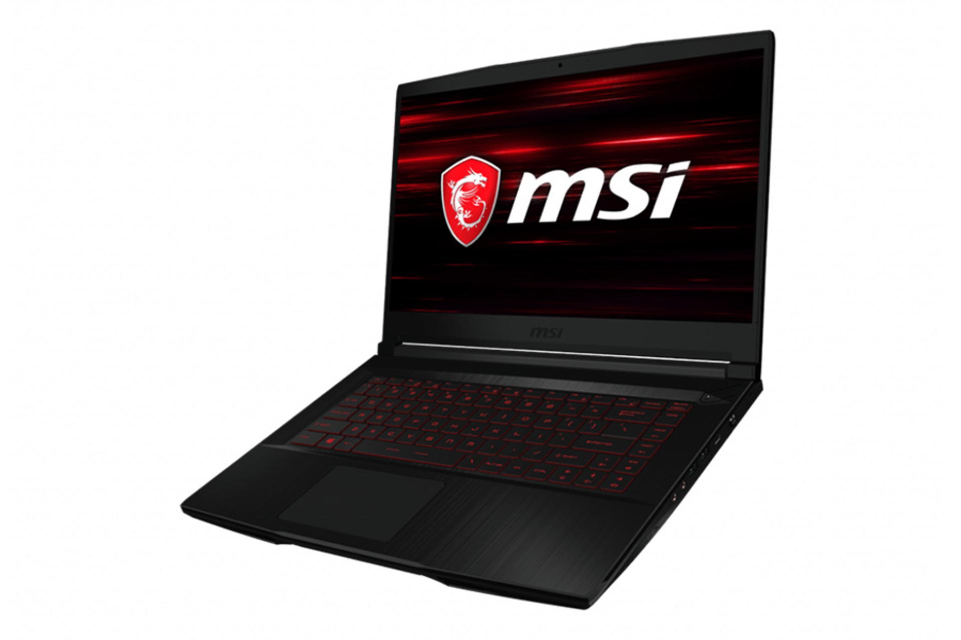 نمای نیمرخ لپ تاپ ام اس آی GF63 تین 10SCXR 