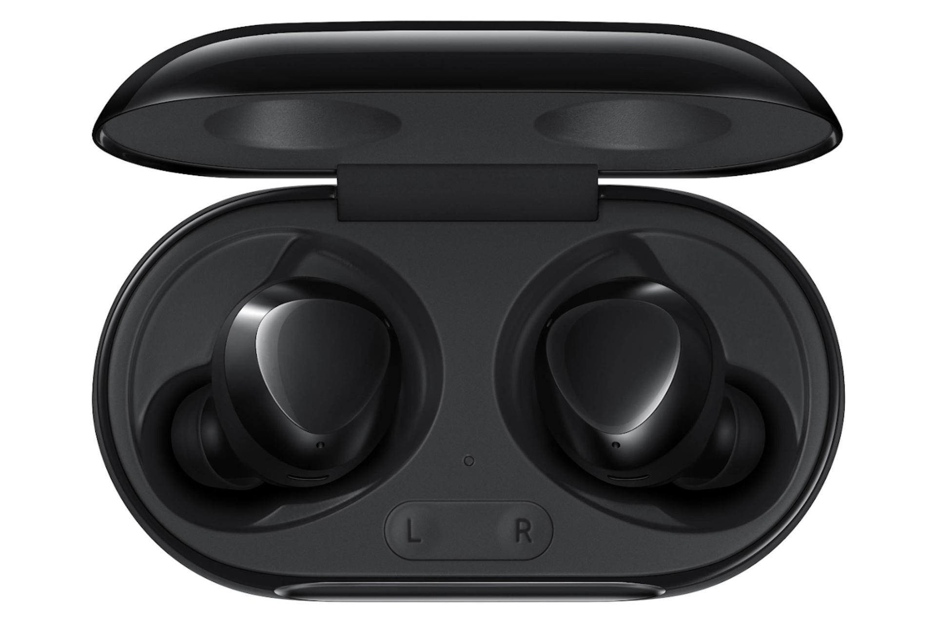 هدفون بی سیم گلکسی بادز پلاس سامسونگ Samsung Galaxy Buds Plus مشکی در محفظه شارژ