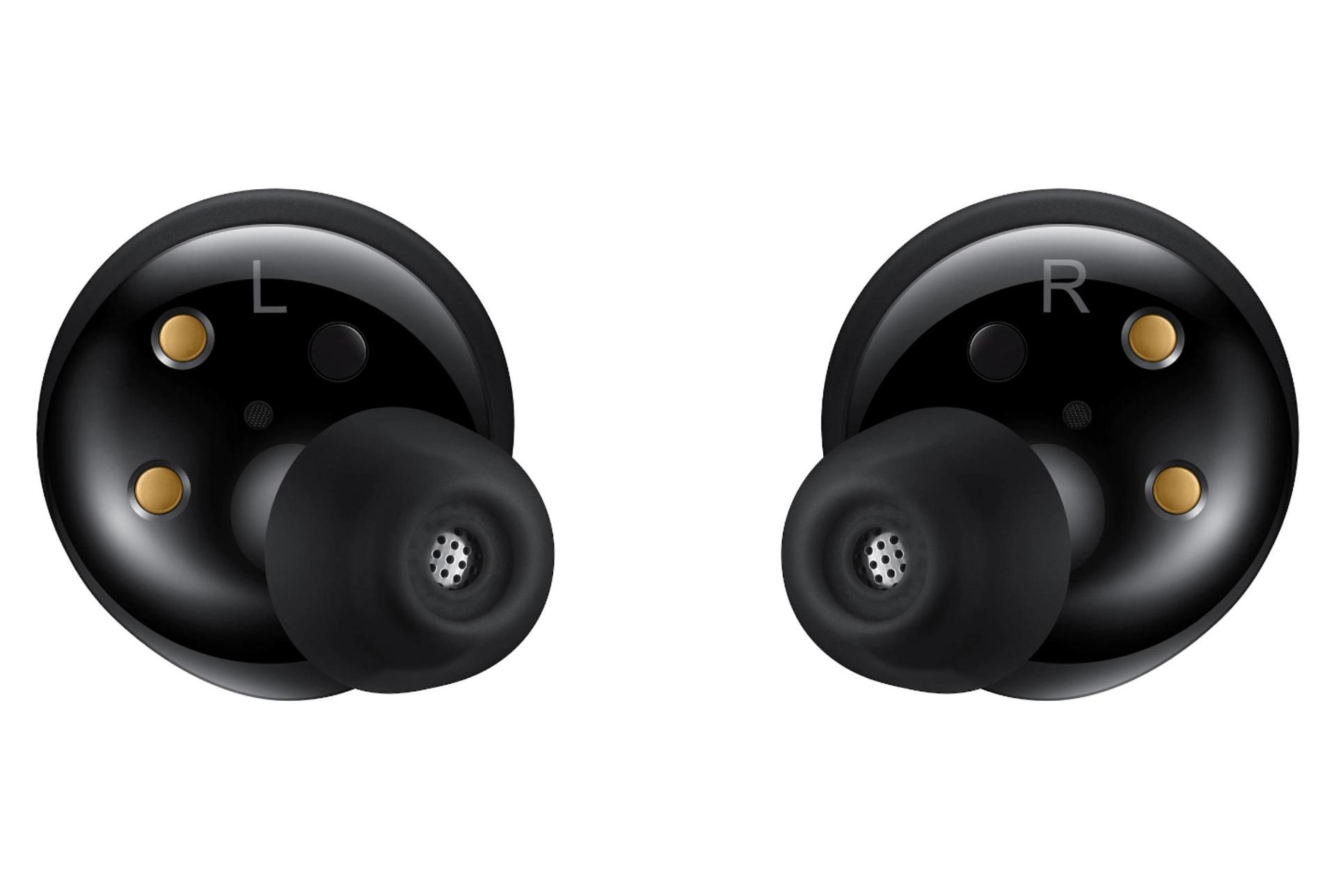 نمای پشت هدفون بی سیم گلکسی بادز پلاس سامسونگ Samsung Galaxy Buds Plus مشکی