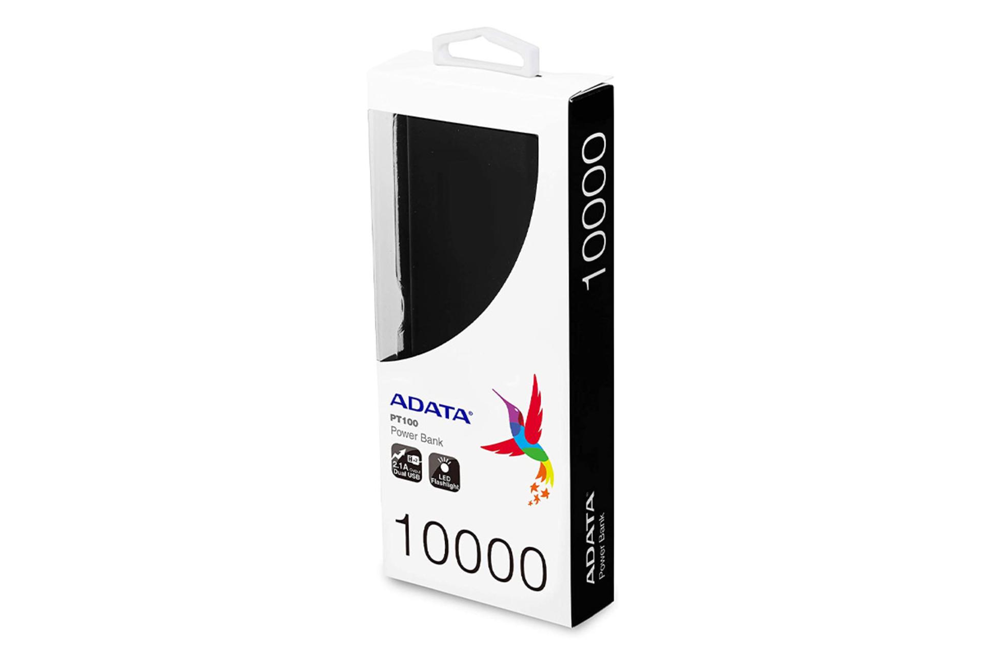 ای دیتا PT100 با ظرفیت 10000 میلی‌آمپر ساعت / ADATA PT100 10000mAh