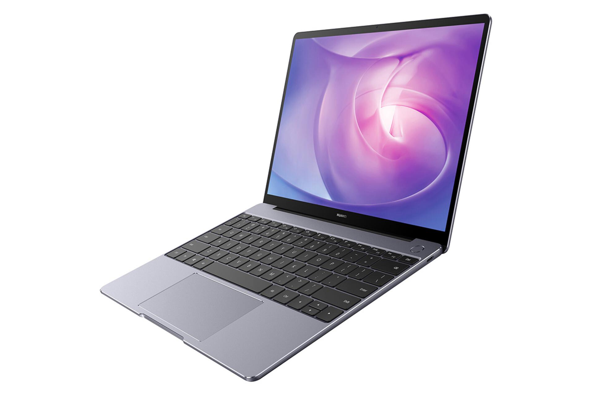 لپ تاپ هواوی میت بوک 13 از نمای کنار