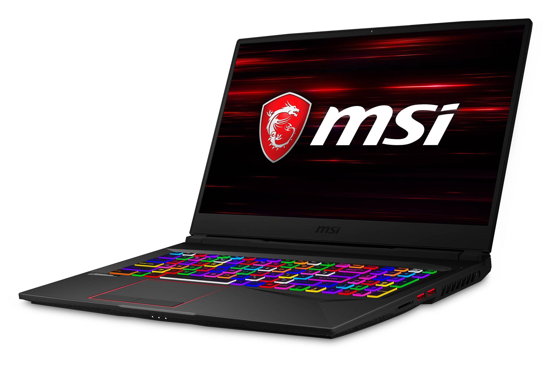 نمای نیمرخ لپ تاپ ام اس آی GE75 Raider 10SFS