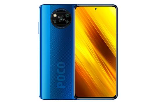 موبایل پوکو X3 شیائومی آبی / Xiaomi Poco X3 Blue