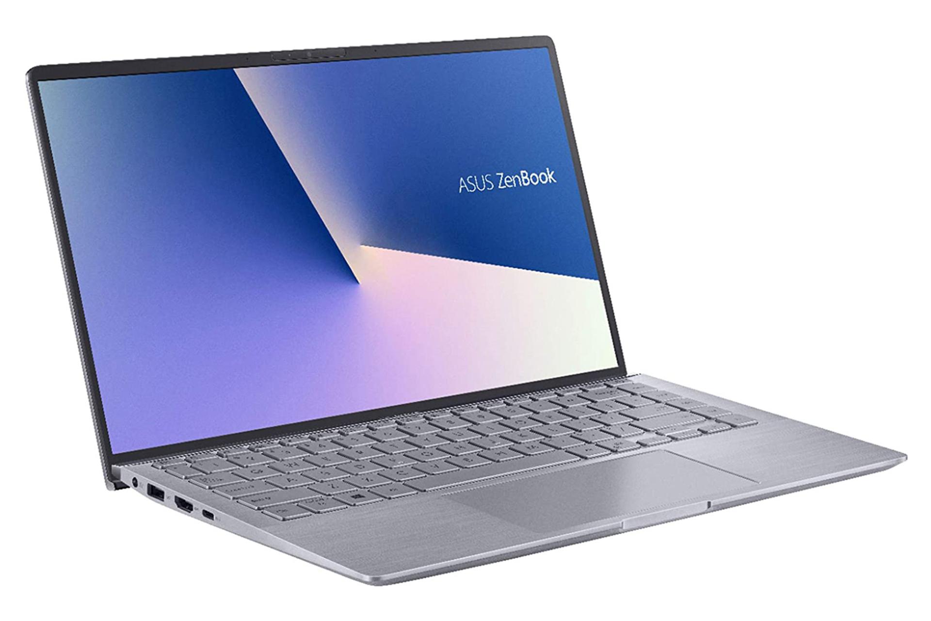 نمای نیمرخ جپ لپ تاپ ایسوس ذن بوک 14 مدل Q407iQ