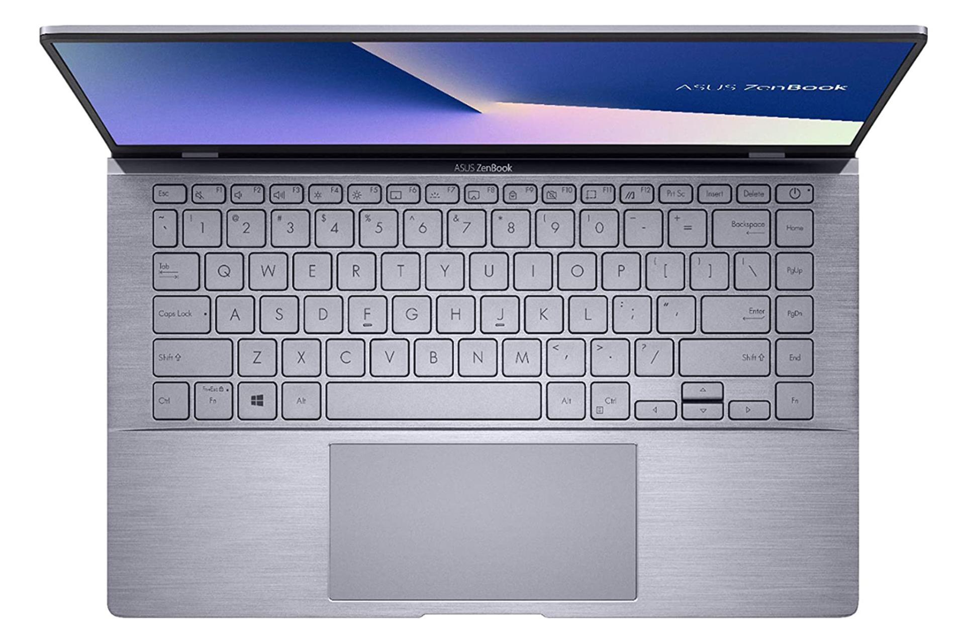 نمای بالا لپ تاپ ایسوس ذن بوک 14 مدل Q407iQ