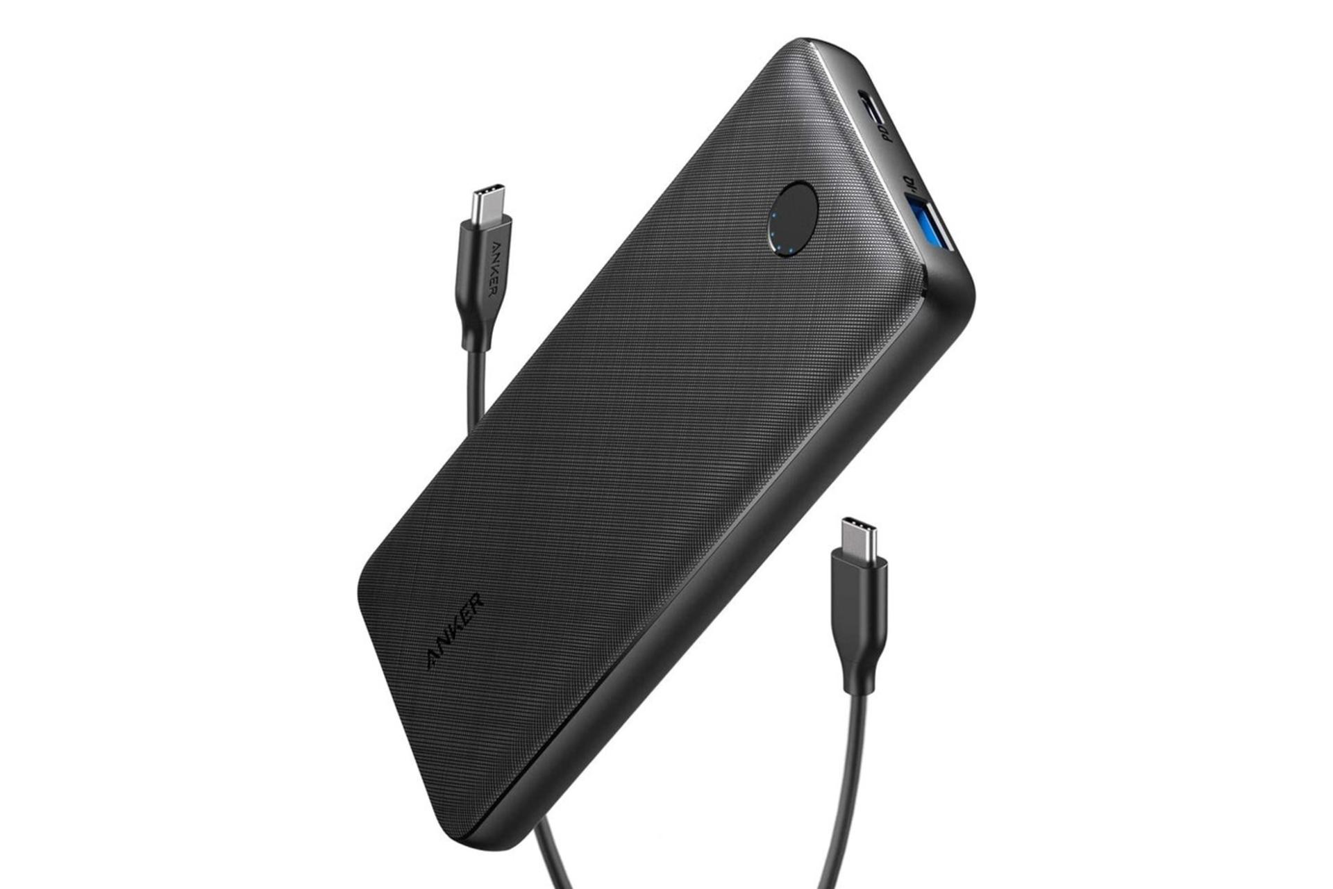 مرجع متخصصين ايران كابل پاور بانك انكر PowerCore Essential 20000 PD با ظرفيت 20000 ميلي‌آمپر ساعت Anker PowerCore Ess