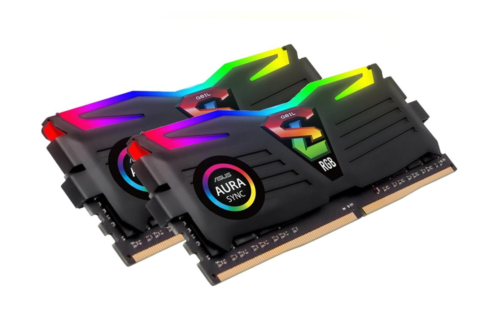 نمای کنار رم گیل Super Luce RGB SYNC ظرفیت 16 گیگابایت (2x8) از نوع DDR4-3200