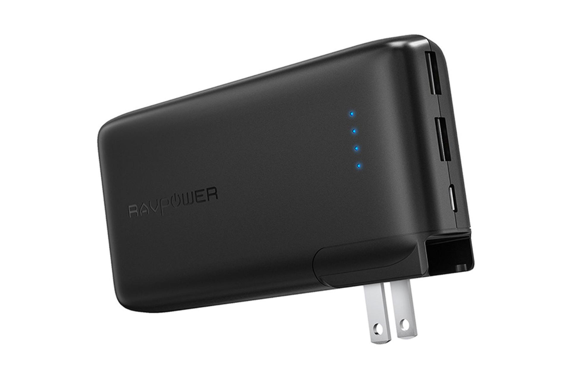 راوپاور RP-PB066 با ظرفیت 10000 میلی‌آمپر ساعت / RAVPower RP-PB066 10000mAh