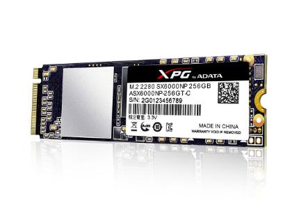 ای دیتا XPG SX6000 NVMe M.2 ظرفیت 256 گیگابایت