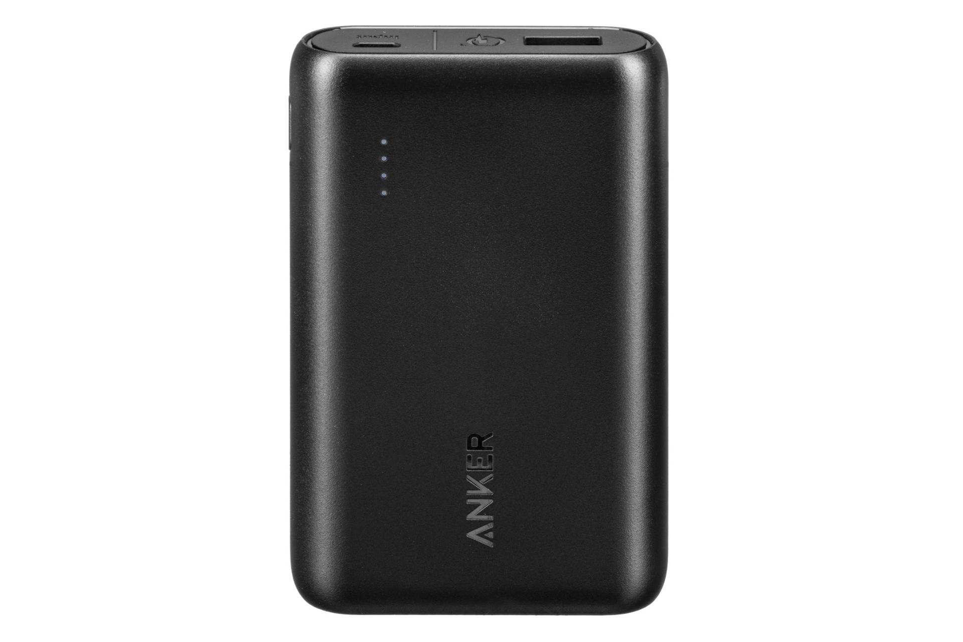 نمای روبرو پاور بانک انکر PowerCore Speed 10000 با ظرفیت 10000 میلی‌آمپر ساعت Anker PowerCore Spee