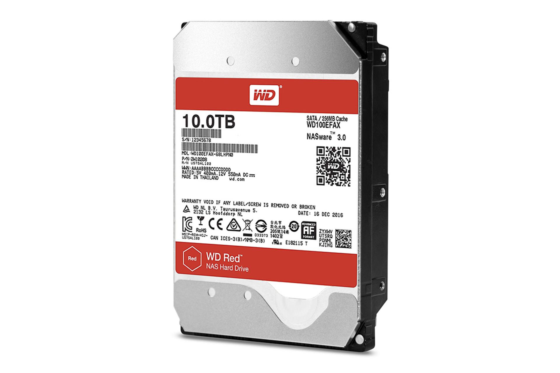 Western Digital Red WD100EFA 10TB