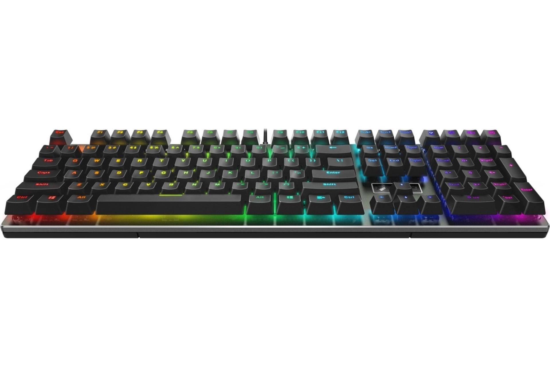 نمای پایین کیبورد گیمینگ Rapoo Vpro V700RGB