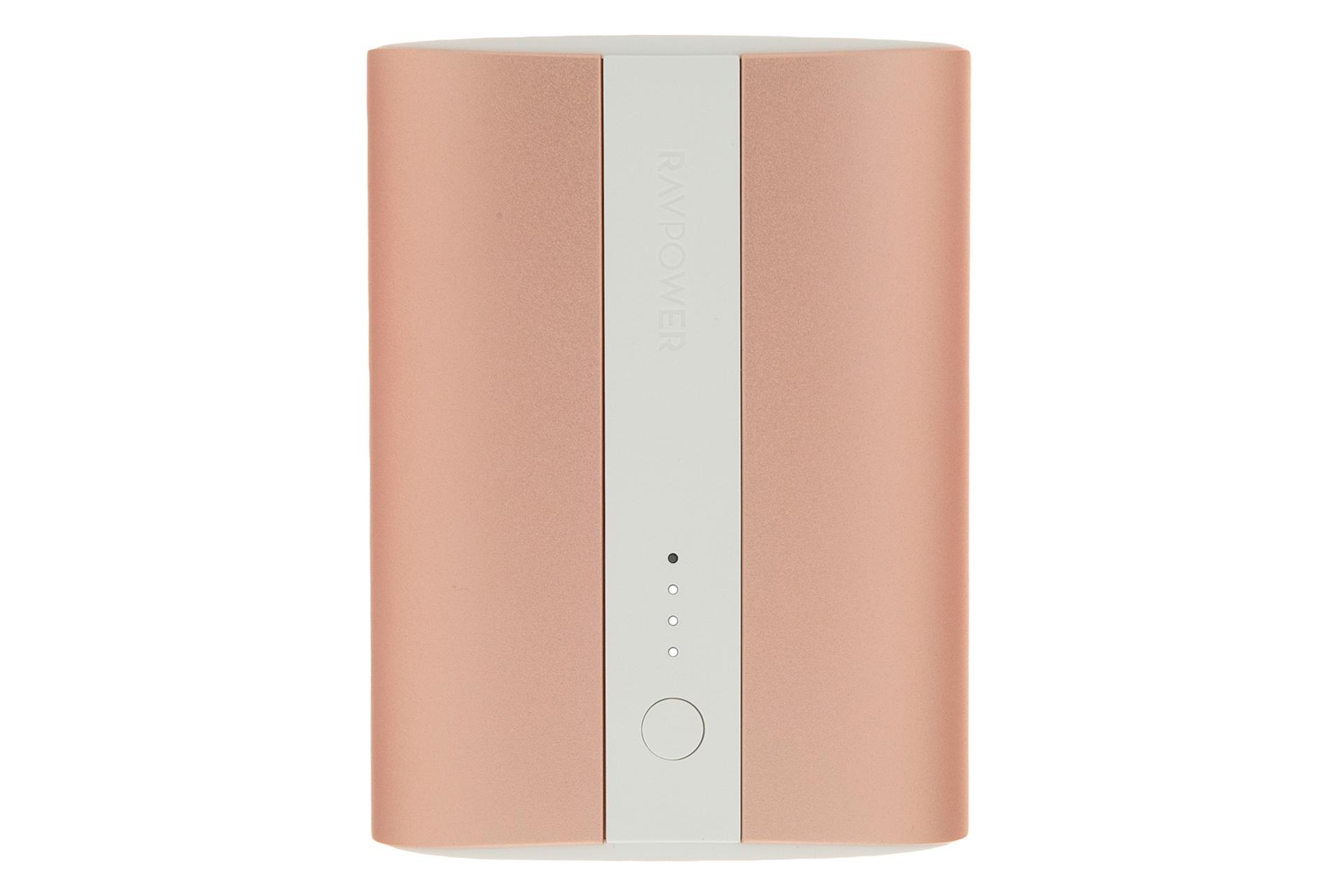 پاور بانک راوپاور RP-PB197 با ظرفیت 10000 میلی‌آمپر ساعت RAVPower RP-PB197 10000mAh صورتی
