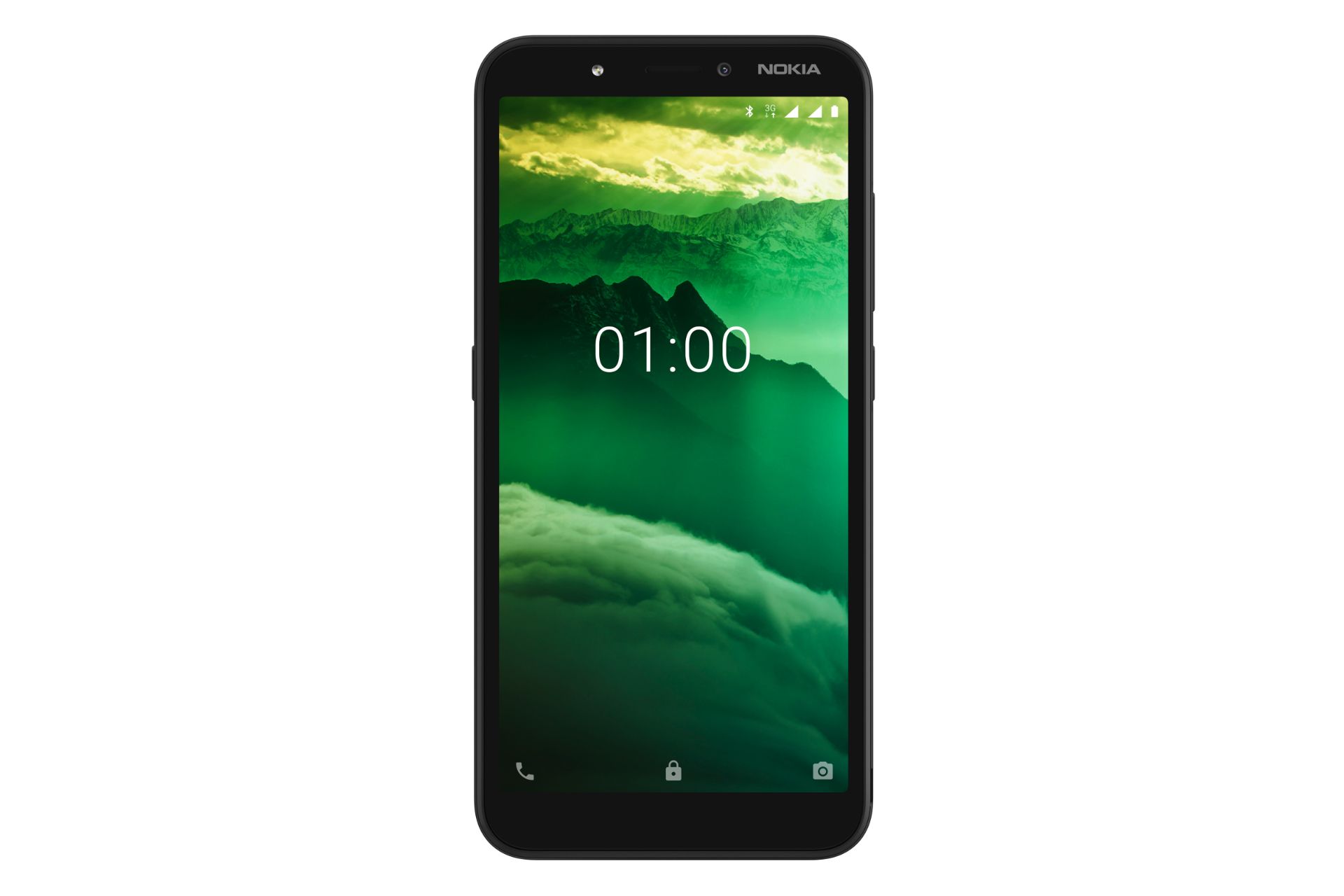 نمای روبرو موبایل نوکیا C1