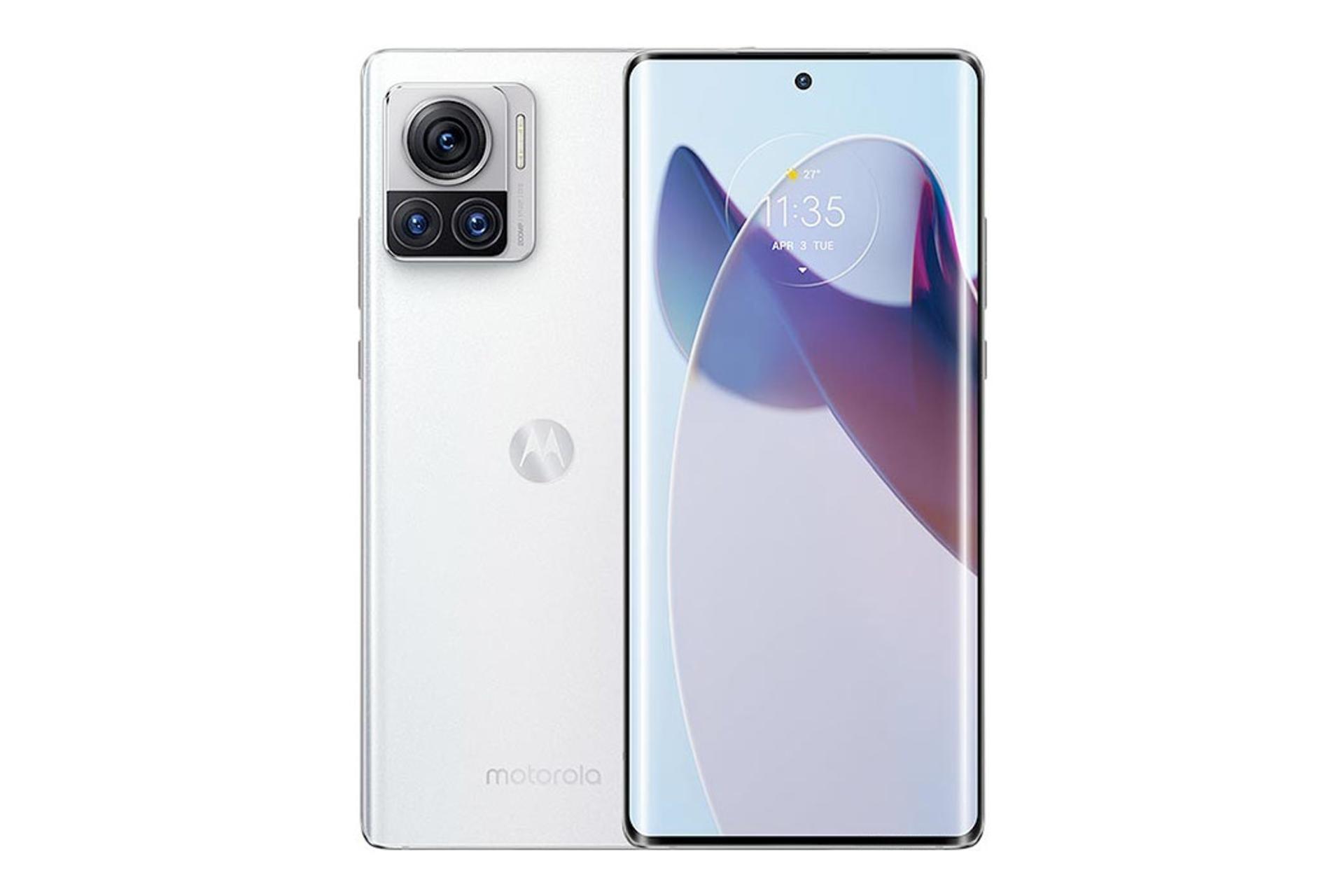 گوشی موبایل موتو X30 پرو موتورولا / Motorola Moto X30 Pro سفید