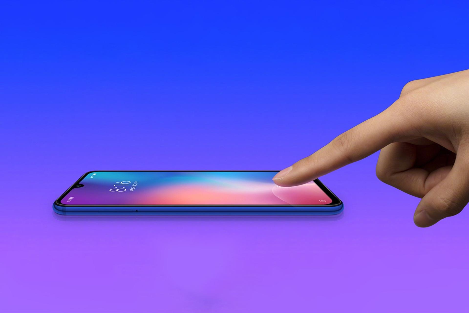اثر انگشت می 9X شیائومی Xiaomi Mi 9X