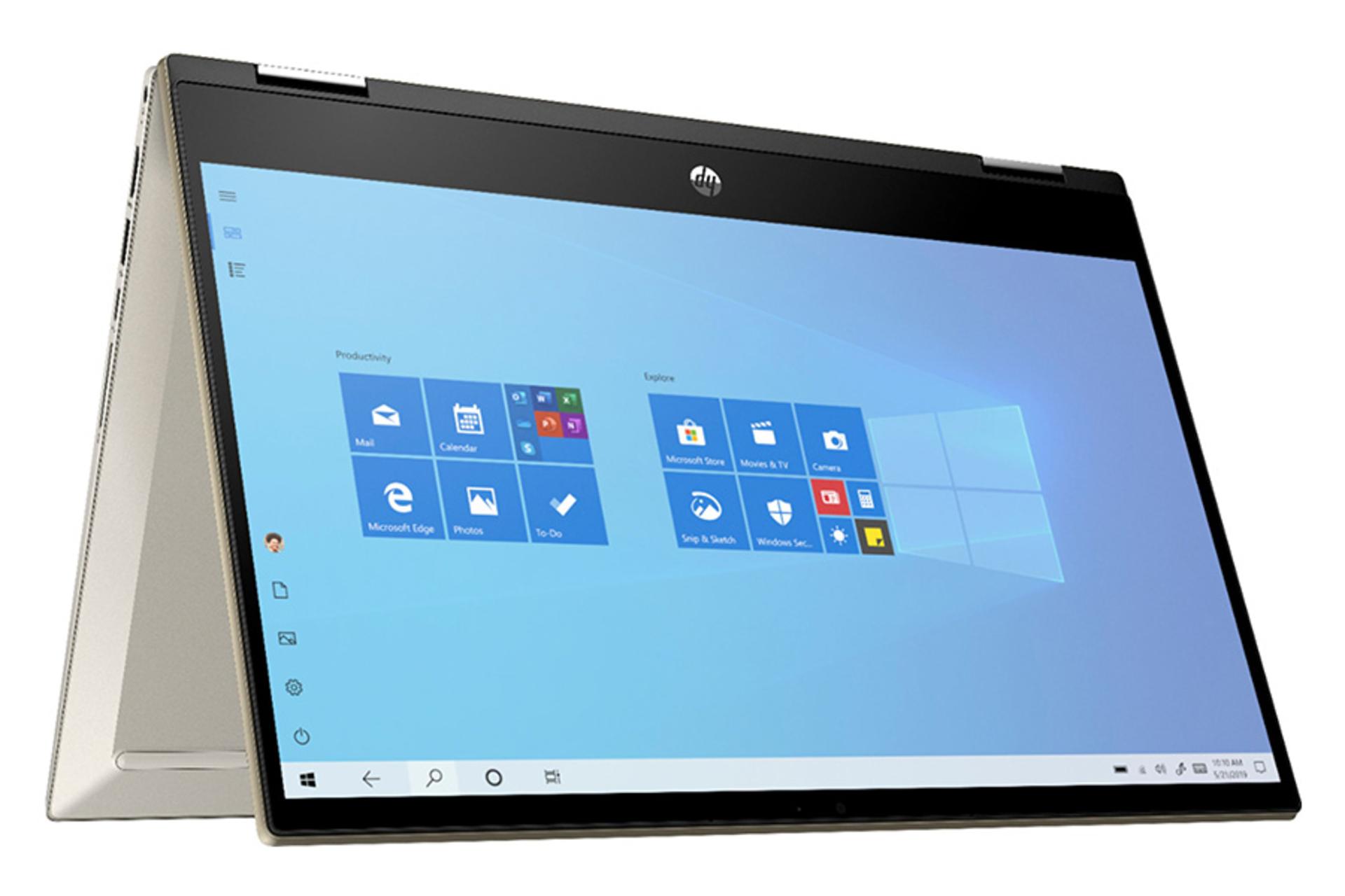 نمای تاشده لپ تاپ اچ پی پاویلیون ایکس 360 14m-dw0023dx