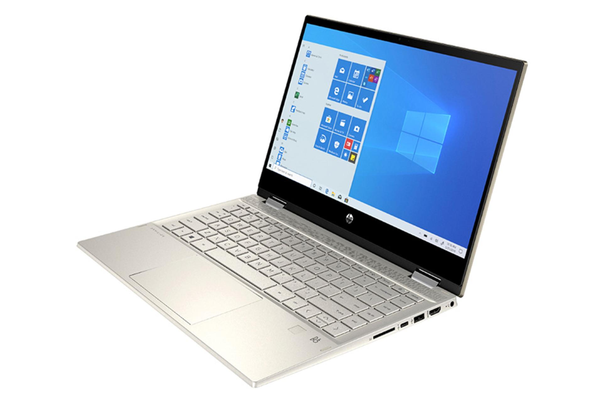 لپ تاپ اچ پی پاویلیون ایکس 360 14m-dw0023dx از نمای کنار