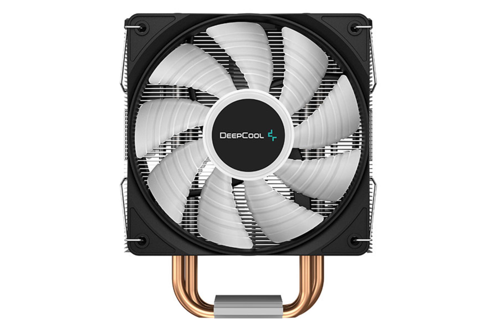 نمای روبرو خنک کننده پردازنده دیپ کول GAMMAXX 400 PRO