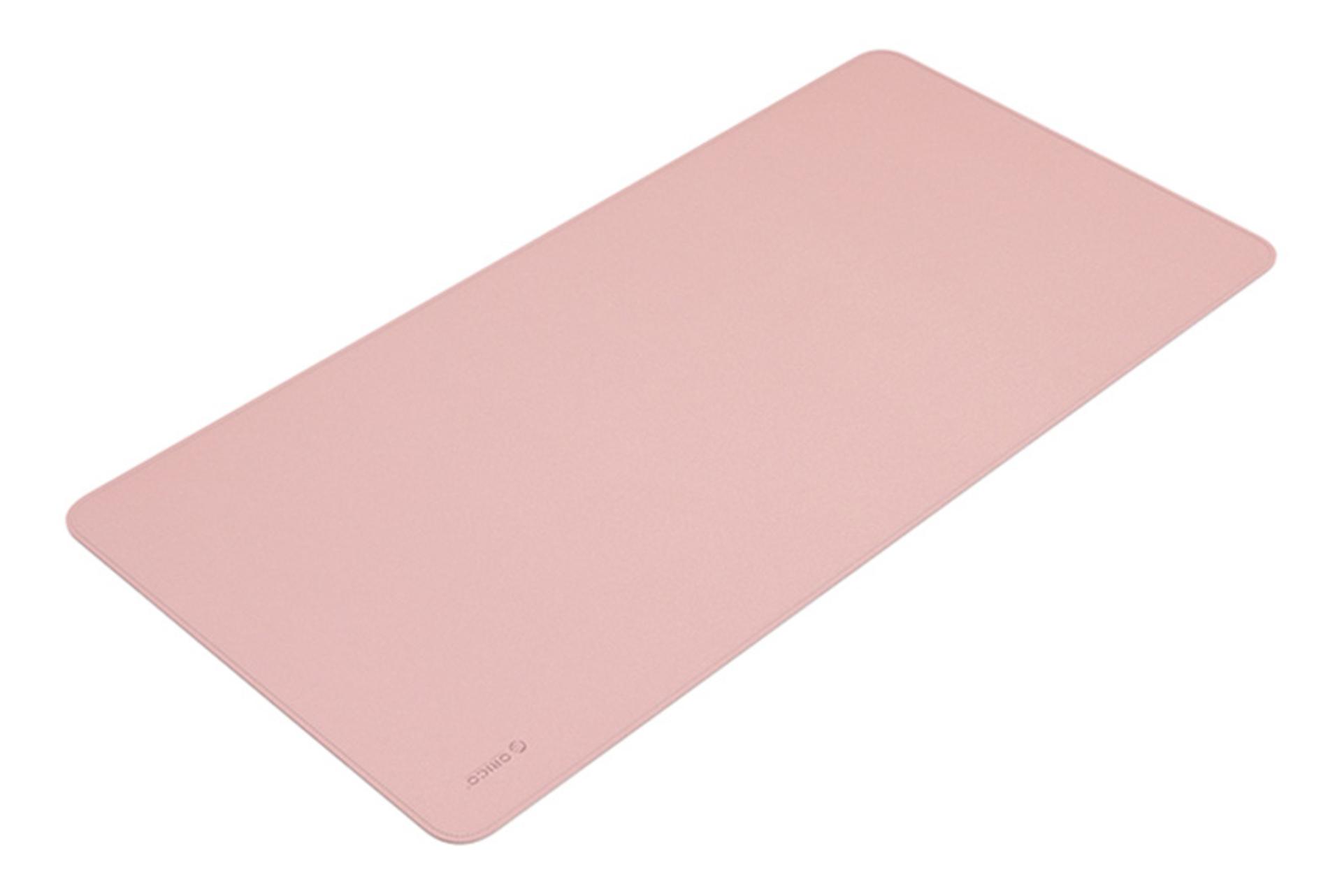 نمای جلوی رنگ صورتی ماوس پد اوریکو CMP48 از بغل 