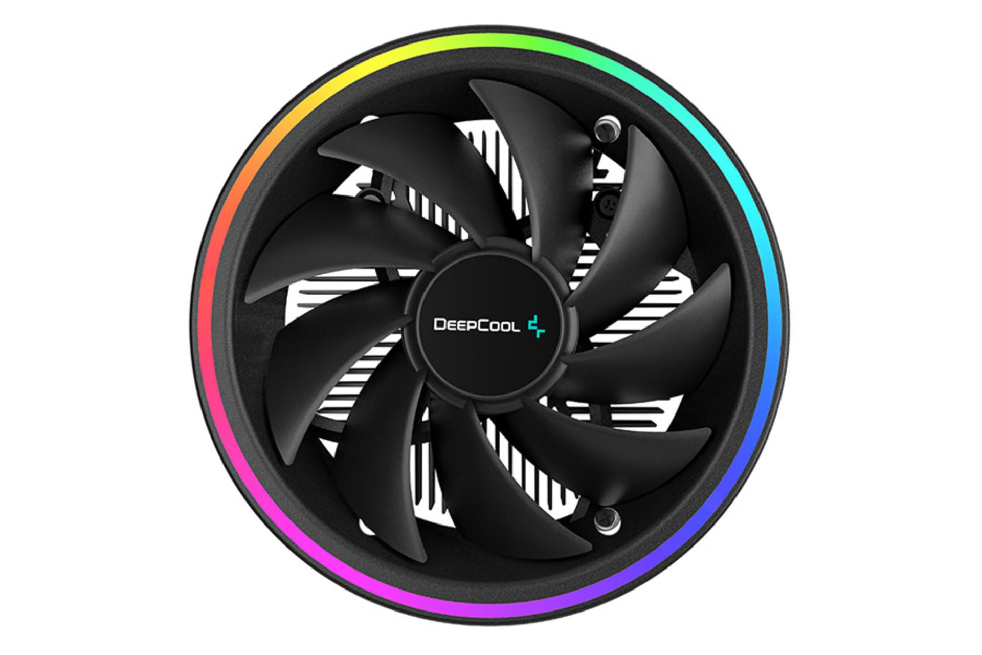 نمای روبرو خنک کننده پردازنده دیپ کول UL551