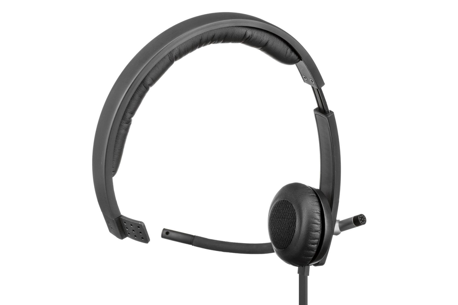 نمای روبرو هدست لاجیتک Logitech H650e Mono