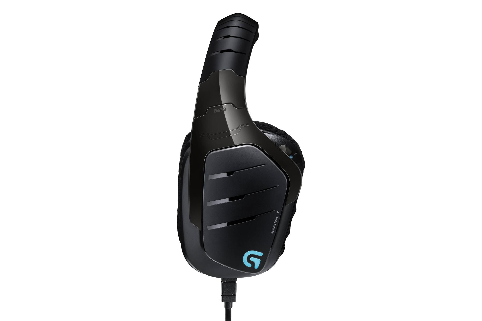 نمای جانبی هدست گیمینگ لاجیتک Logitech G633 Artemis Spectrum