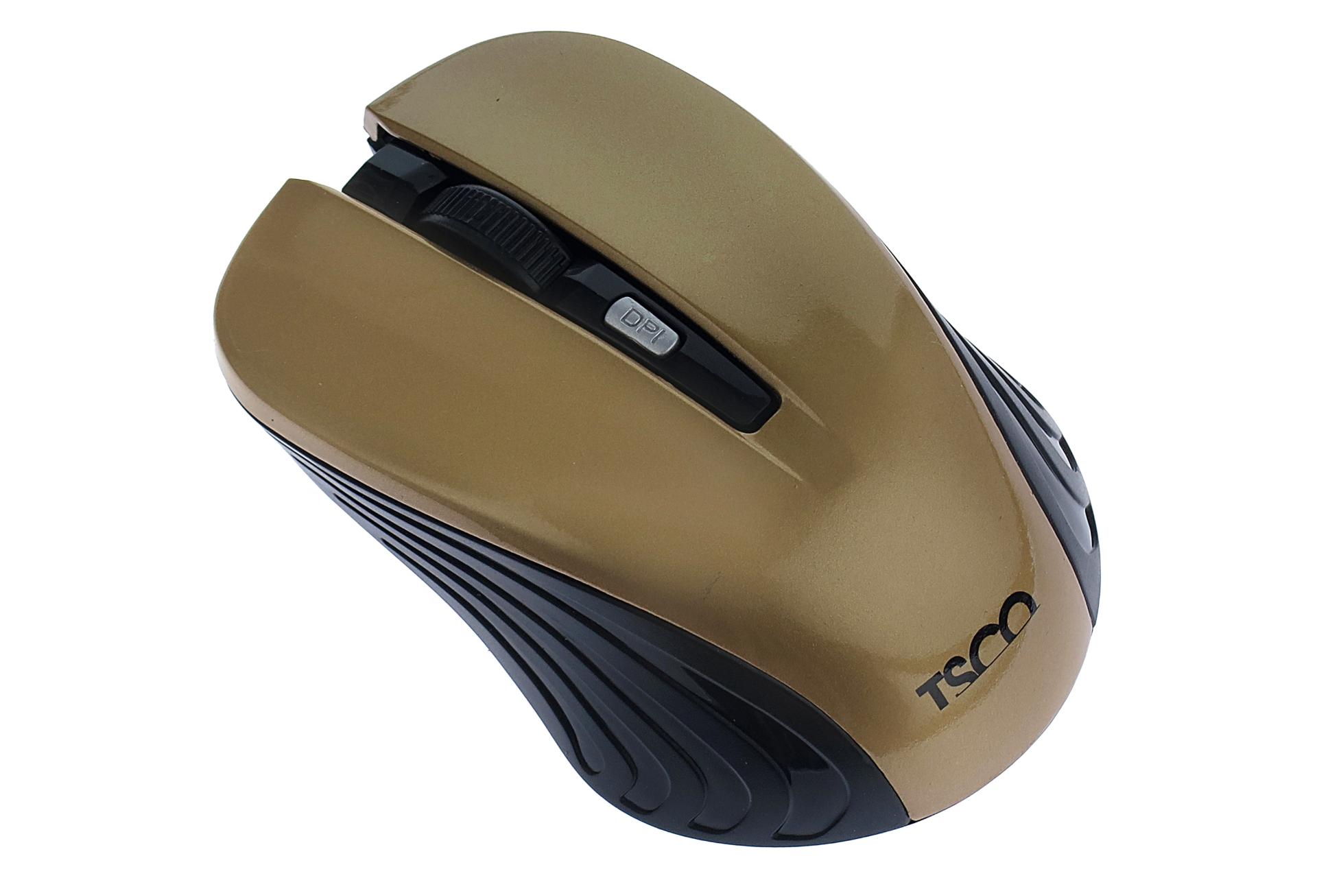نمای چپ ماوس تسکو Tsco TM 613W طلایی