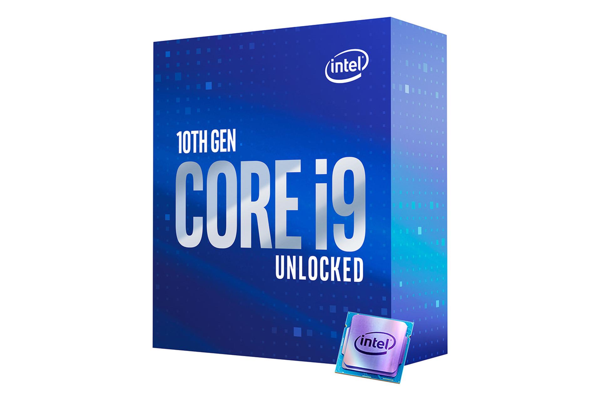 جعبه پردازنده و پردازنده Intel Core i9-10850k / اینتل Core i9-10850k
