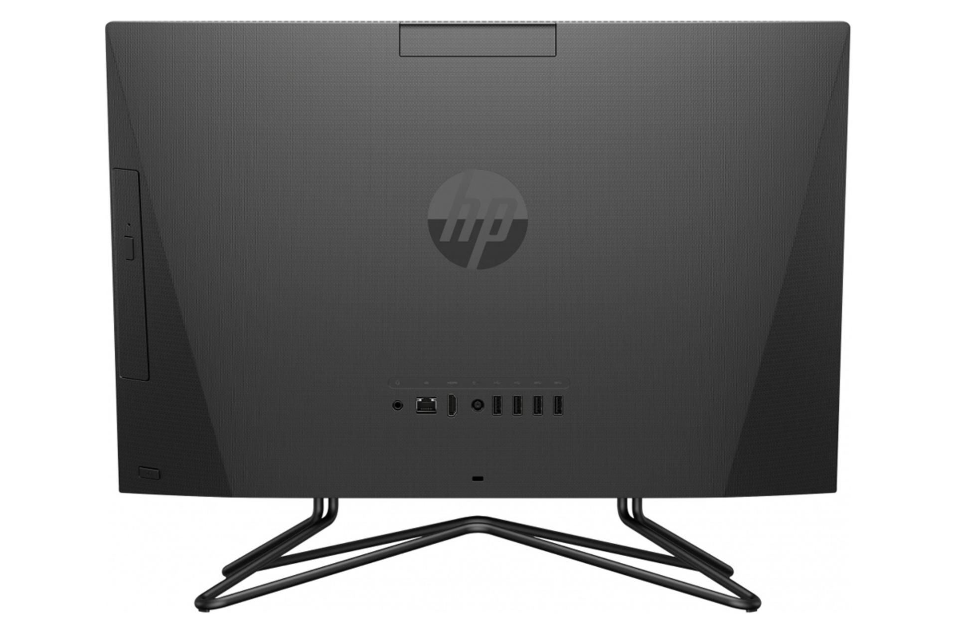 نمای پشت کامپیوتر آل این وان All in One HP 200 G4 Pentium Silver