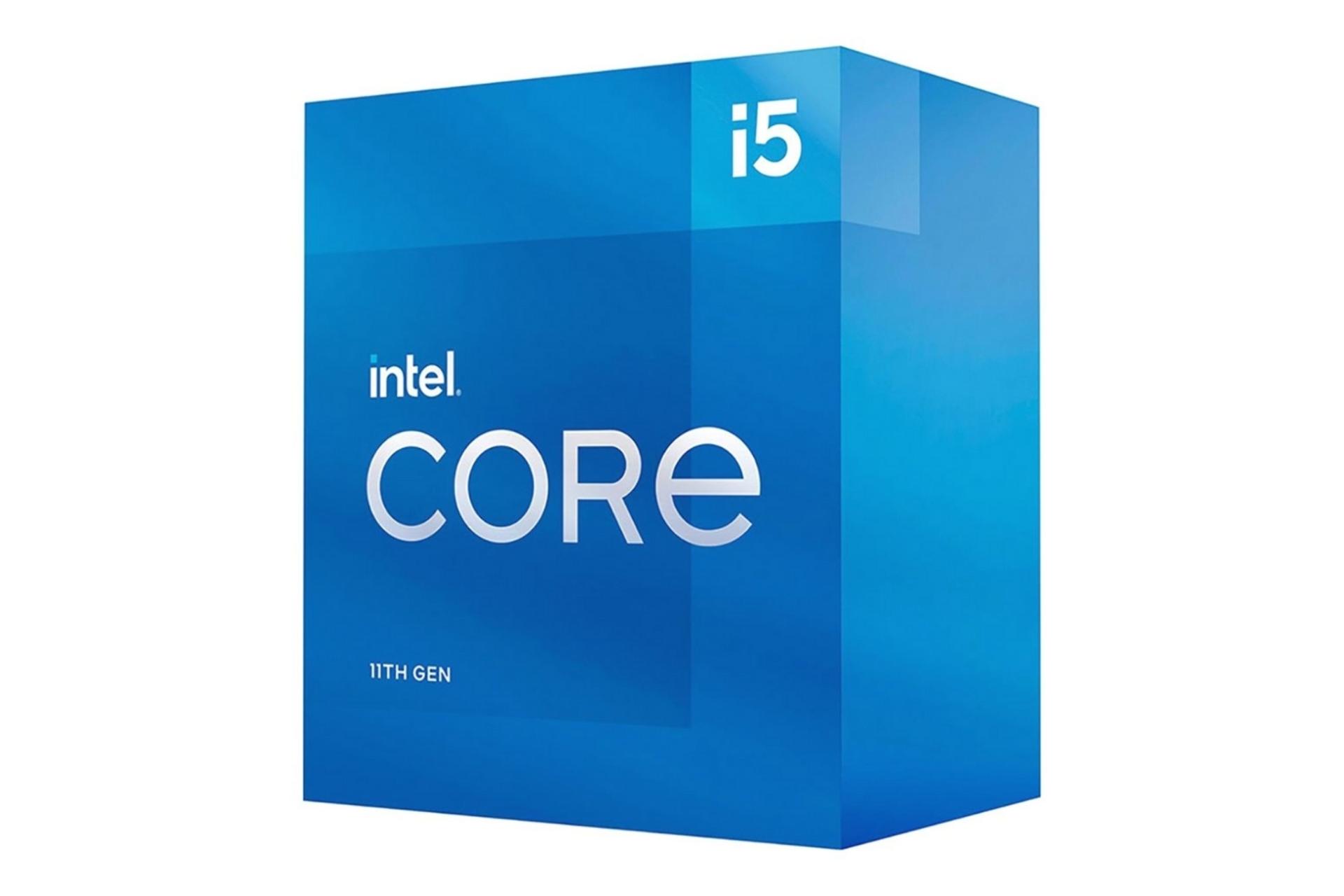 مرجع متخصصين ايران جعبه پردازنده نسل 11 اينتل Core i5-11400