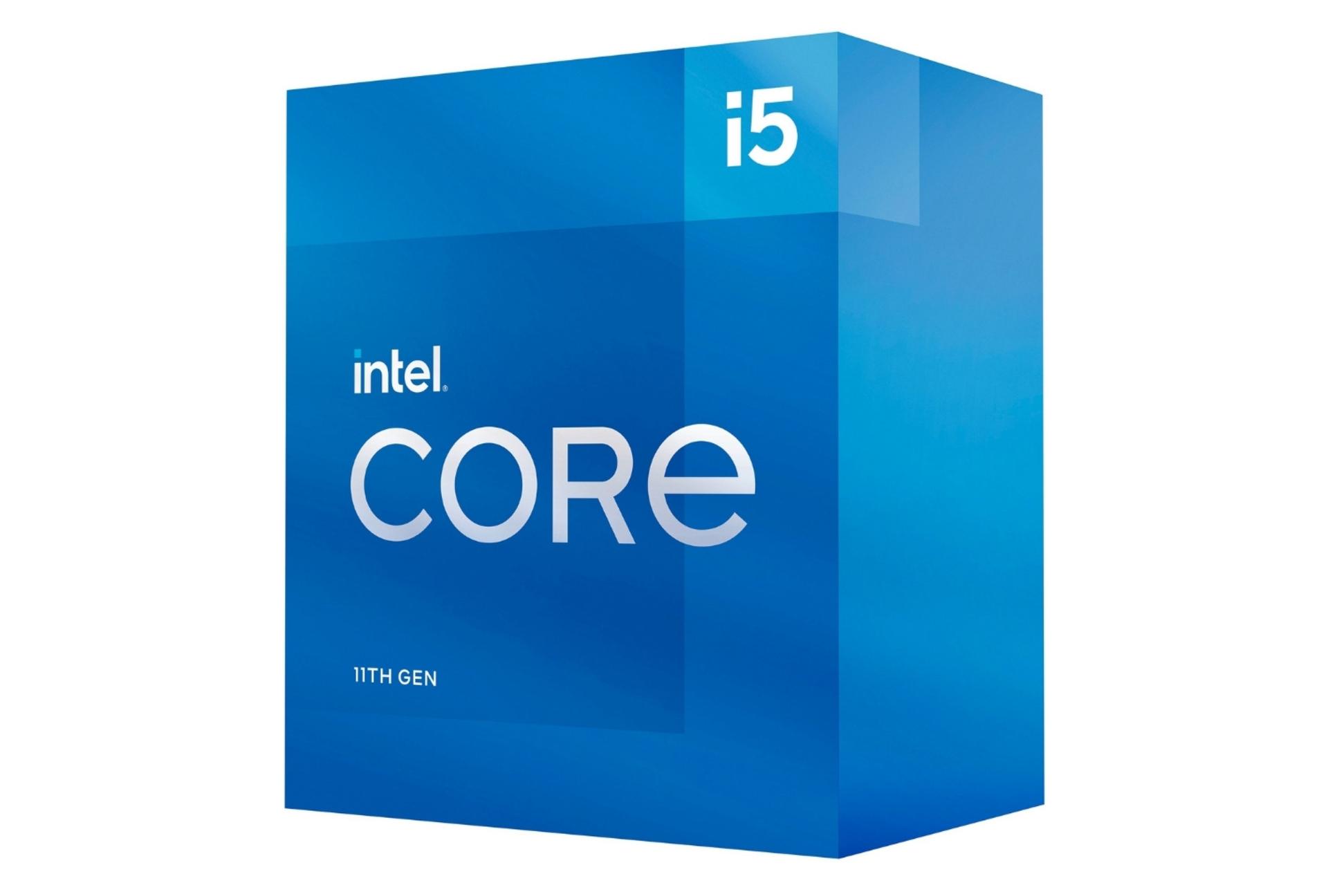 نما کناری جعبه پردازنده نسل یازده Intel Core i5-11500