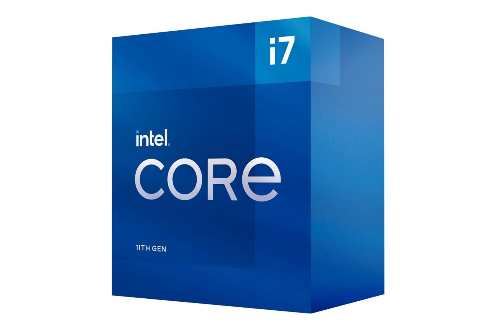 جعبه پردازنده نسل یازده Intel Core i7-11700K