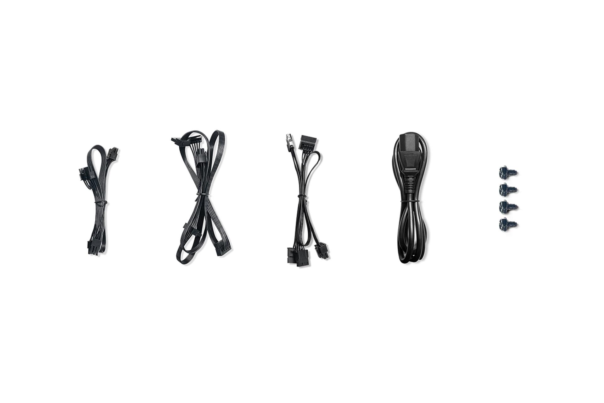 پاور کامپیوتر دیپ کول PK450H با توان 450 وات کابل