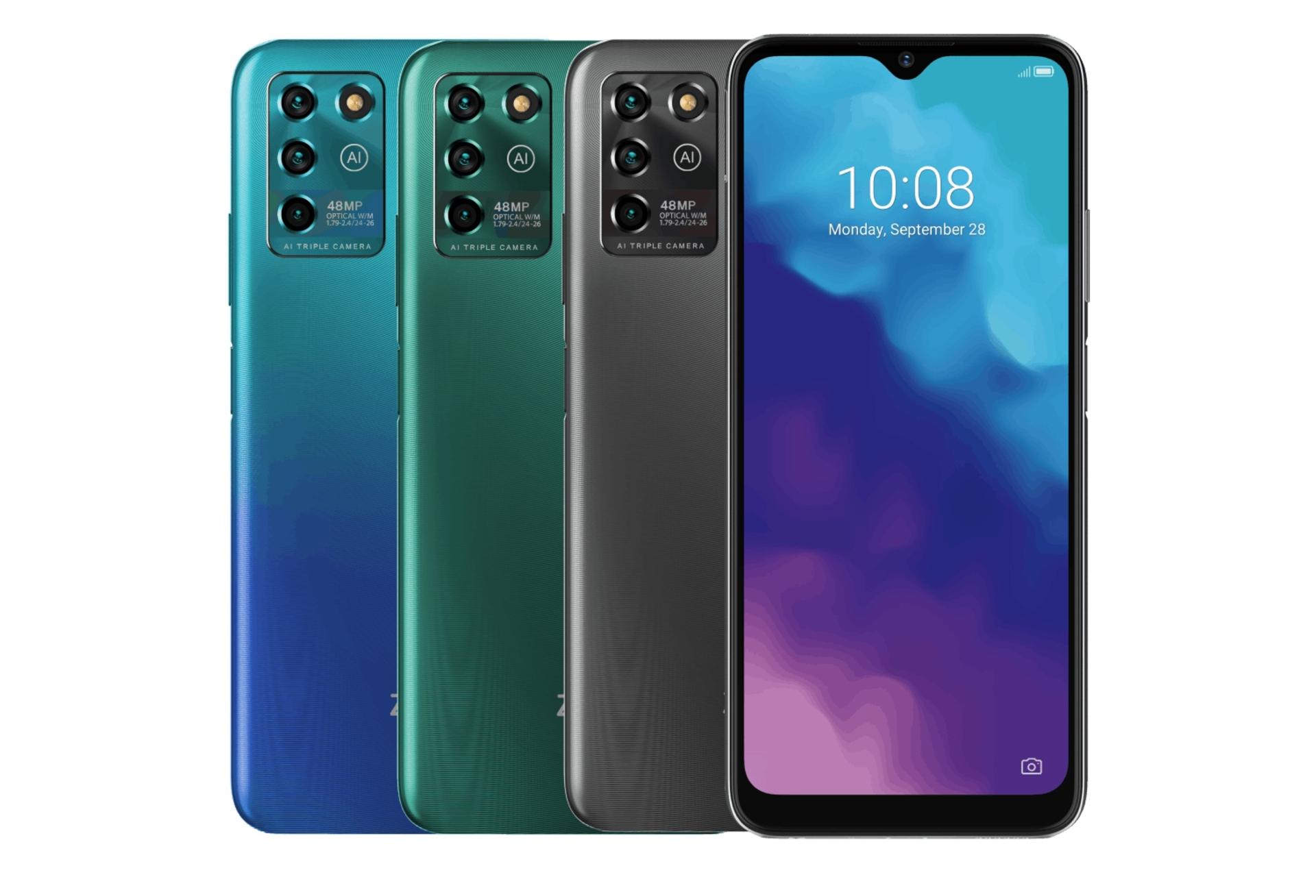 رنگ های مختلف ZTE Blade V30 Vita / گوشی موبایل بلید وی 30 ویتا زد تی ای