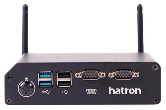 نمای روبرو Mini PC هترون Hatron TI370UP