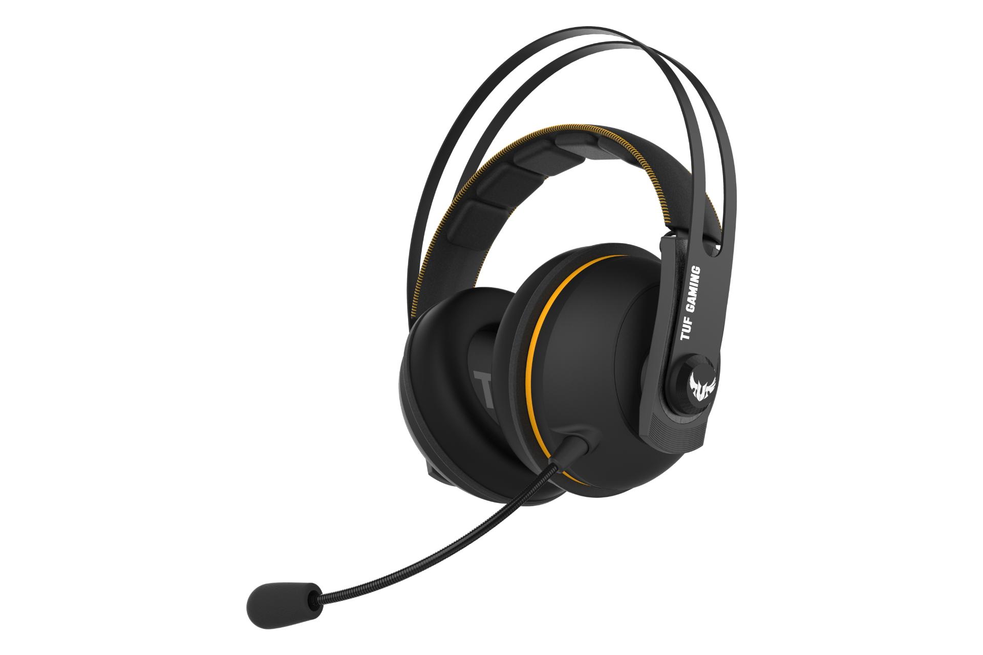 هدست گیمینگ ایسوس Asus TUF Gaming H7 Wireless زرد