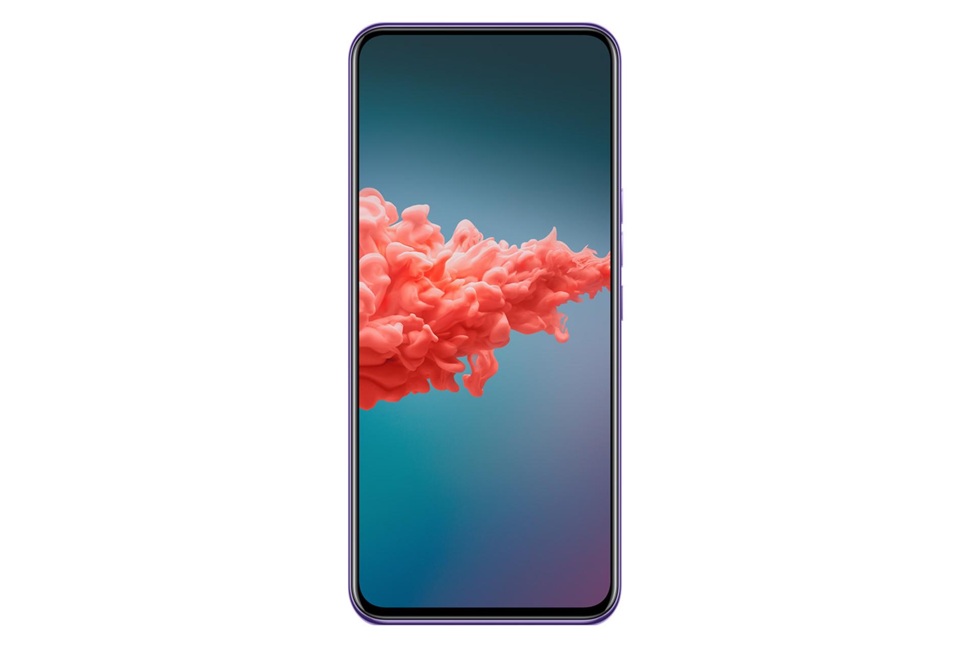 نما جلو گوشی زد تی ای ZTE Axon 20 5G با نمایشگر روشن